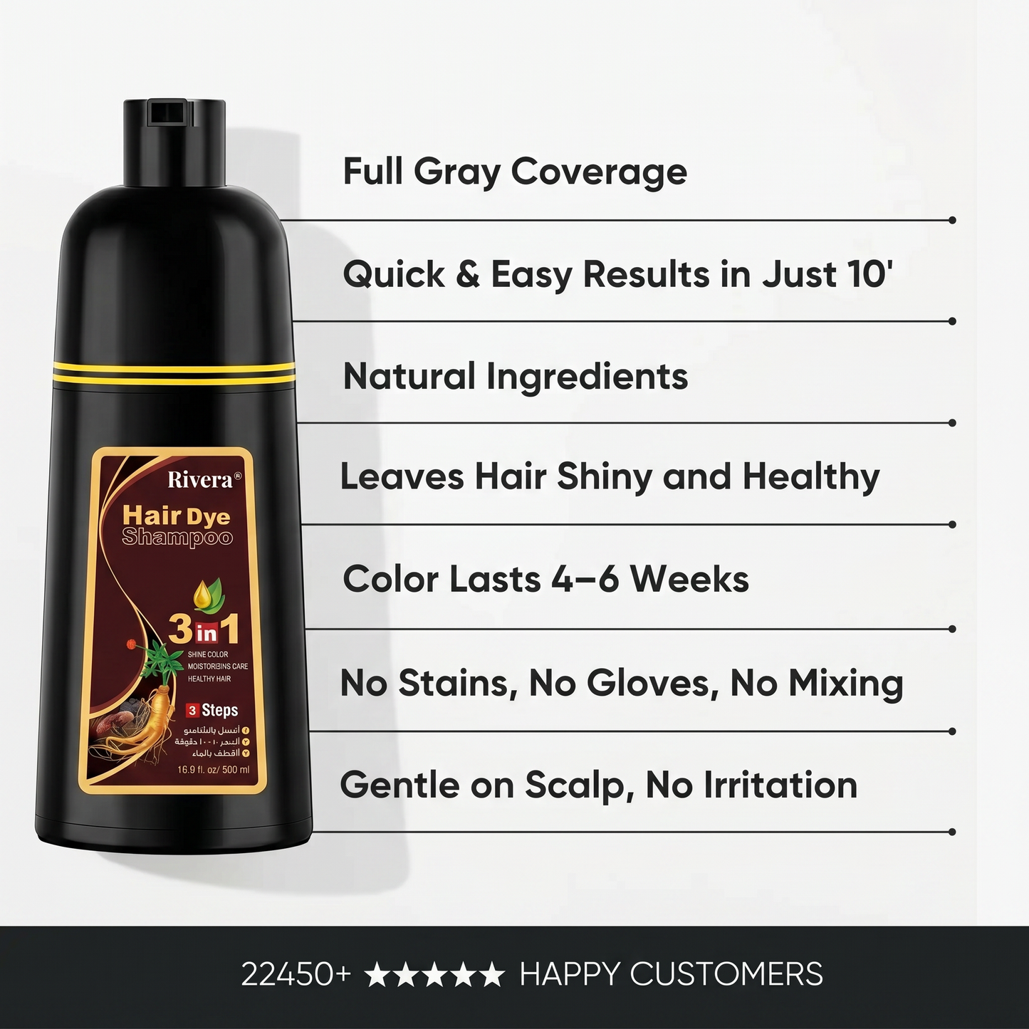 Rivera®- Instant Dye Shampoo