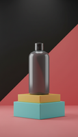 Hair Dye Shampoo With Palette Display